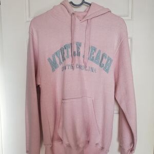 Pink Hoodie Sweater